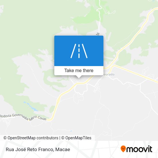 Rua José Reto Franco map