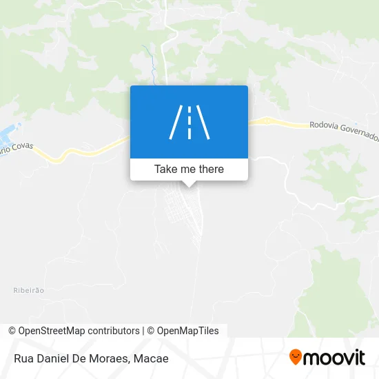 Rua Daniel De Moraes map
