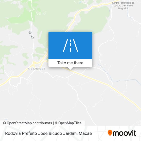 Rodovia Prefeito José Bicudo Jardim map