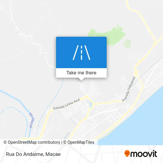 Rua Do Andaime map