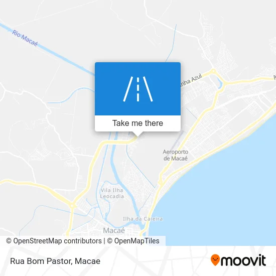 Rua Bom Pastor map