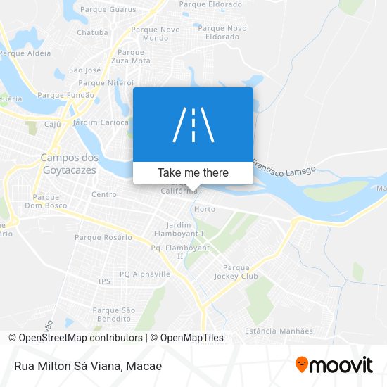 Rua Milton Sá Viana map