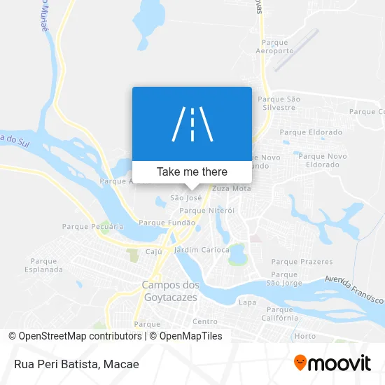 Rua Peri Batista map