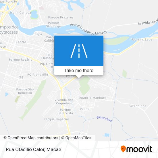 Rua Otacílio Calor map