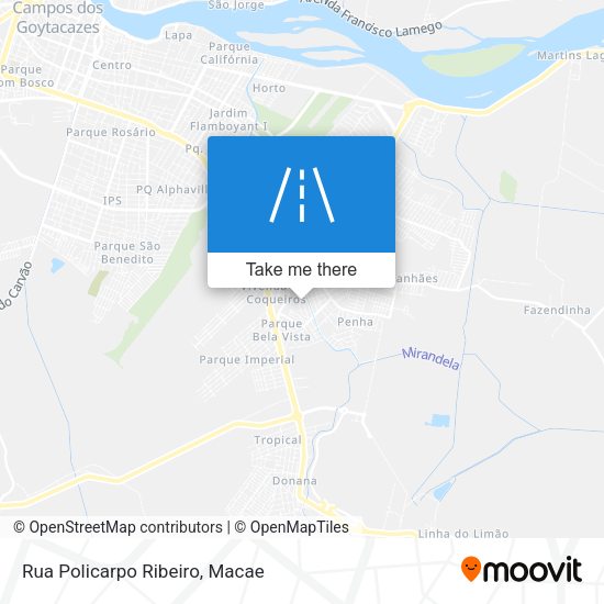 Rua Policarpo Ribeiro map