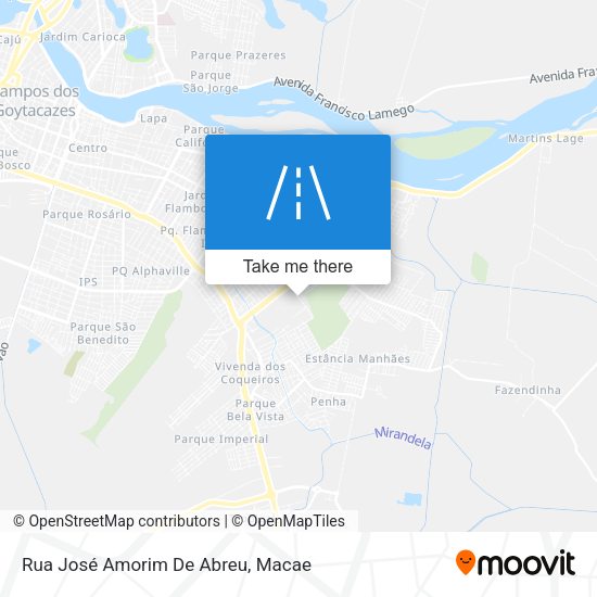 Rua José Amorim De Abreu map