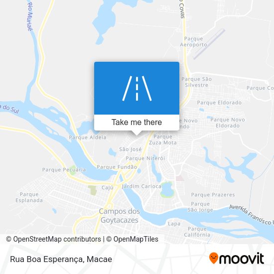 Rua Boa Esperança map