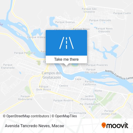Avenida Tancredo Neves map