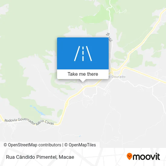 Rua Cândido Pimentel map