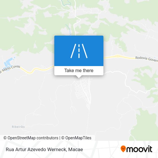 Rua Artur Azevedo Werneck map