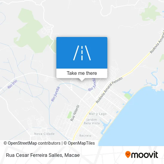 Rua Cesar Ferreira Salles map
