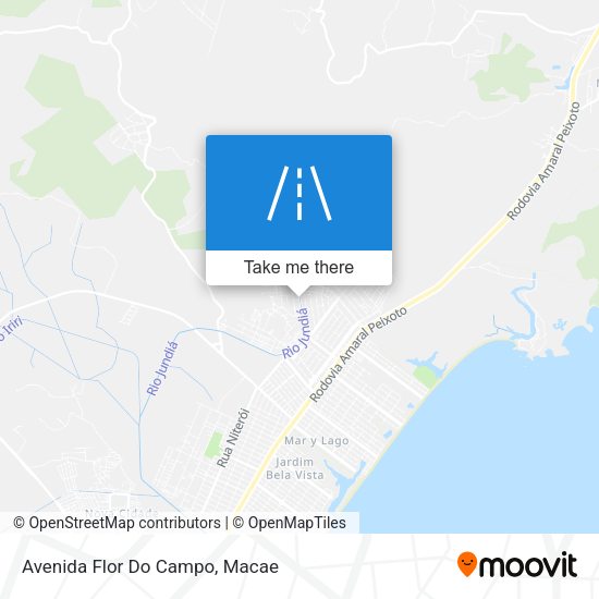 Avenida Flor Do Campo map