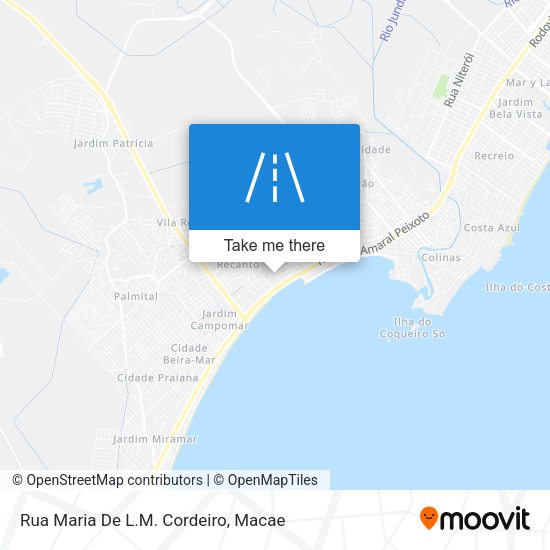 Rua Maria De L.M. Cordeiro map