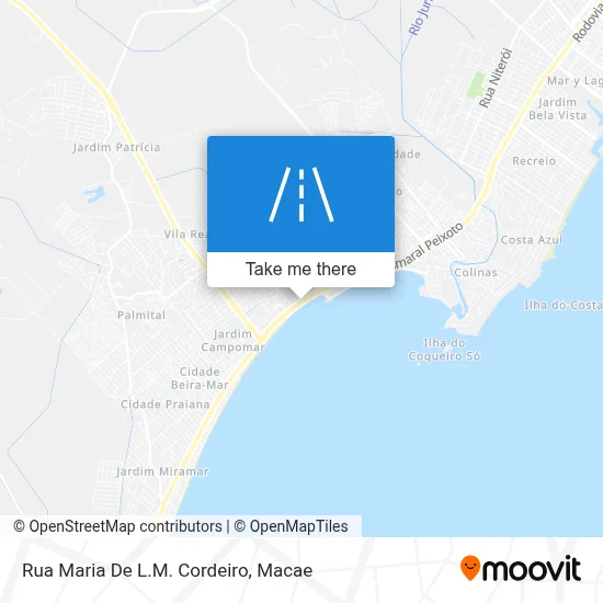 Rua Maria De L.M. Cordeiro map
