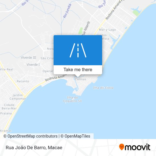 Rua João De Barro map