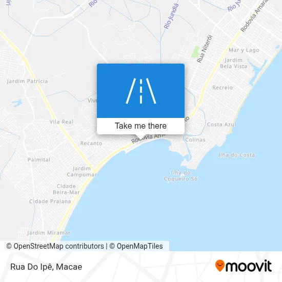 Rua Do Ipê map