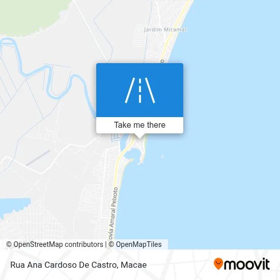 Rua Ana Cardoso De Castro map