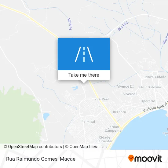 Rua Raimundo Gomes map