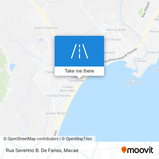 Rua Severino B. De Farias map