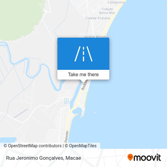 Rua Jeronimo Gonçalves map
