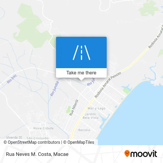 Rua Neves M. Costa map