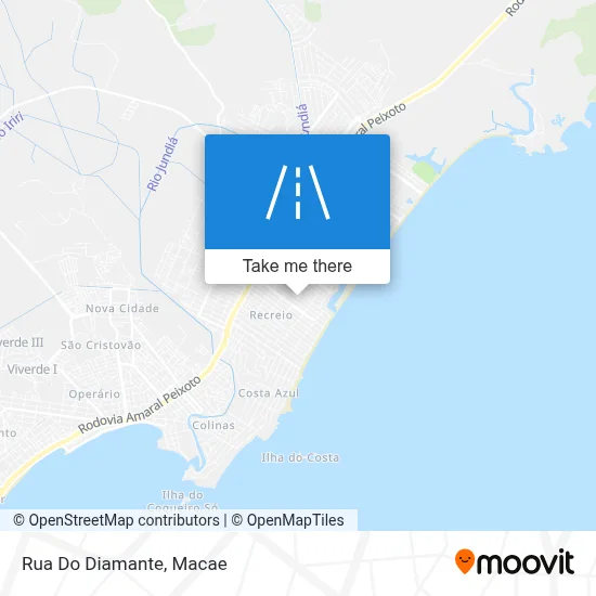 Rua Do Diamante map