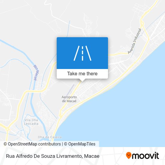 Rua Alfredo De Souza Livramento map