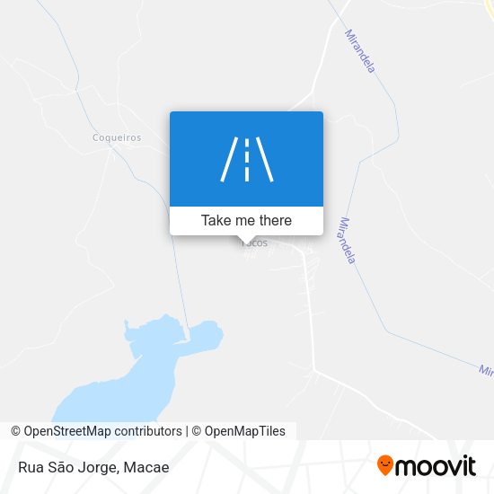 Rua São Jorge map
