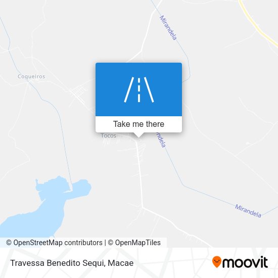 Travessa Benedito Sequi map