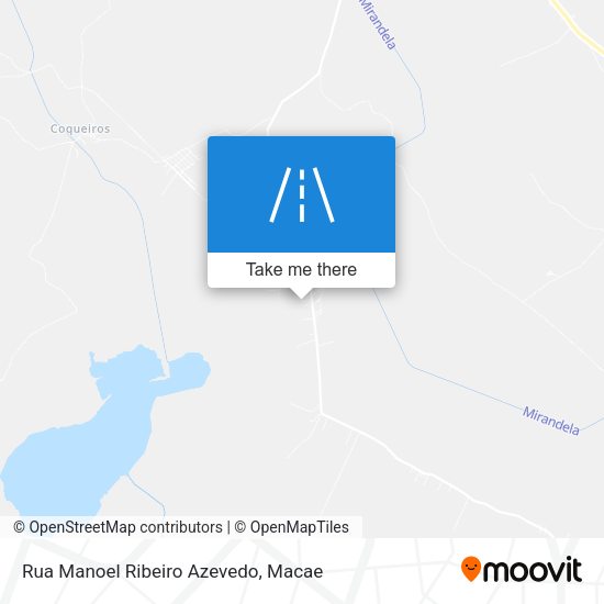 Rua Manoel Ribeiro Azevedo map