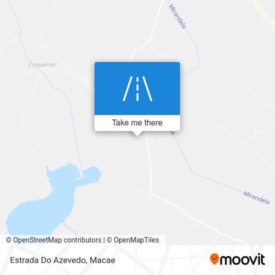 Estrada Do Azevedo map