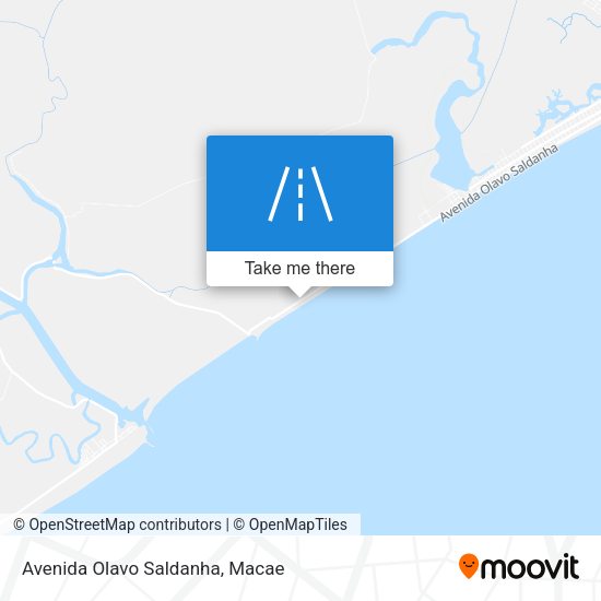 Avenida Olavo Saldanha map