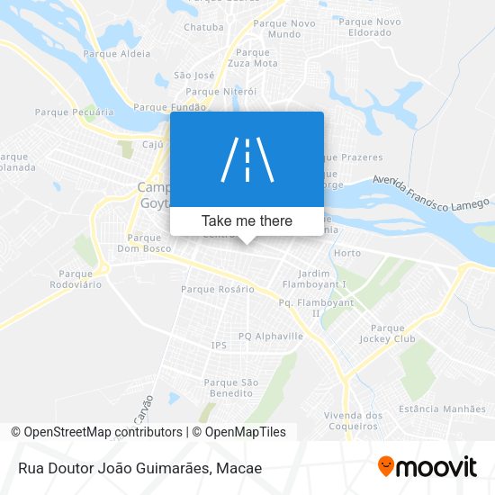 Rua Doutor João Guimarães map