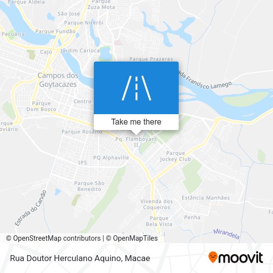 Rua Doutor Herculano Aquino map