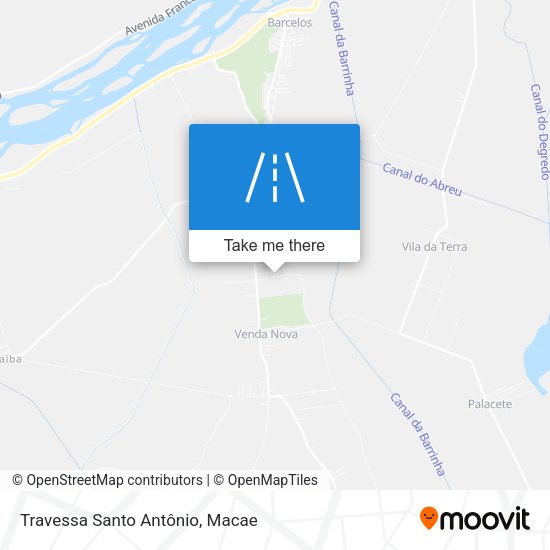 Travessa Santo Antônio map