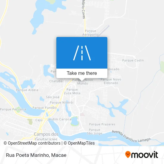 Rua Poeta Marinho map