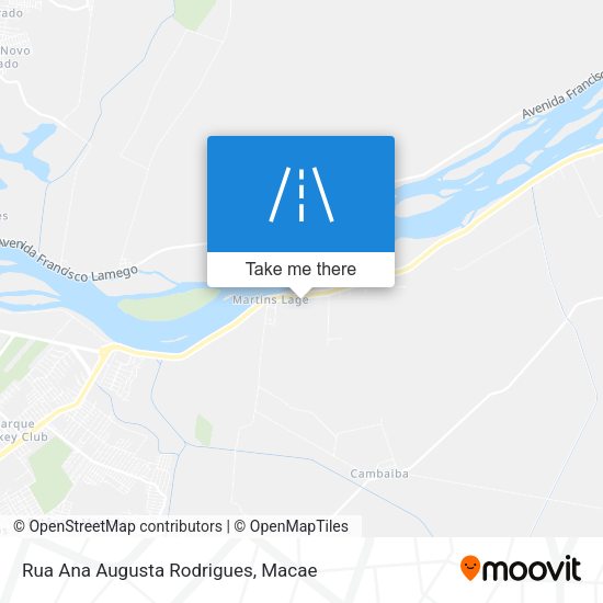 Rua Ana Augusta Rodrigues map