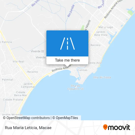 Rua Maria Letícia map