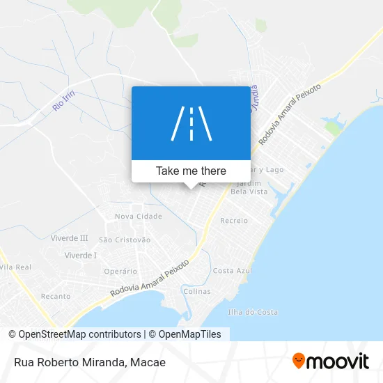 Rua Roberto Miranda map