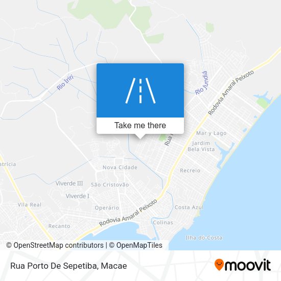 Rua Porto De Sepetiba map