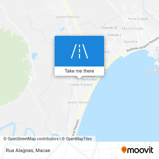 Rua Alagoas map