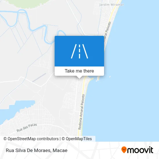 Rua Silva De Moraes map