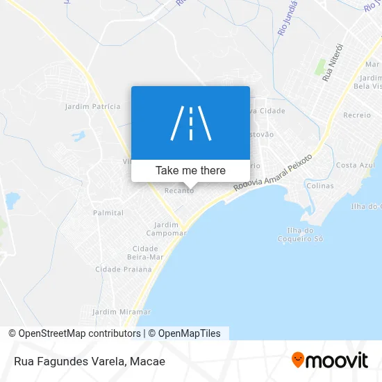 Rua Fagundes Varela map