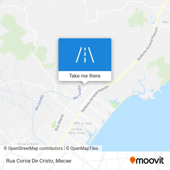 Rua Coroa De Cristo map