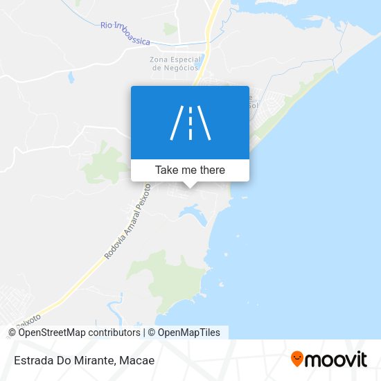 Estrada Do Mirante map