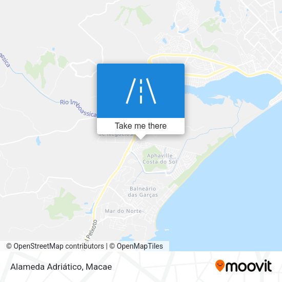 Alameda Adriático map