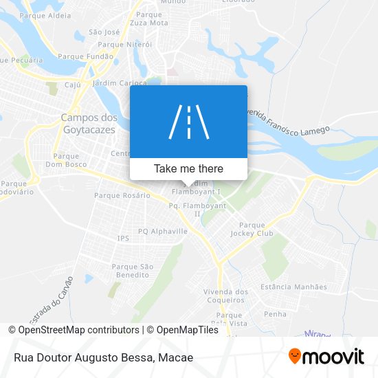 Rua Doutor Augusto Bessa map