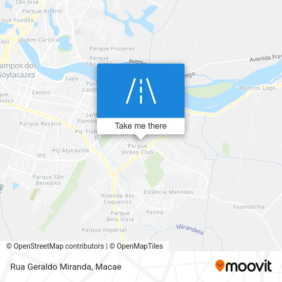 Rua Geraldo Miranda map