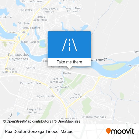 Rua Doutor Gonzaga Tinoco map