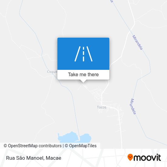 Rua São Manoel map